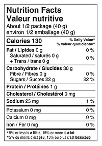 Efrutti lunch bag, 77 g