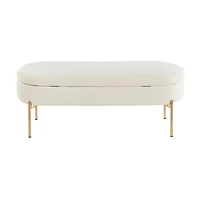 Banc de rangement Chloe de LumiSource