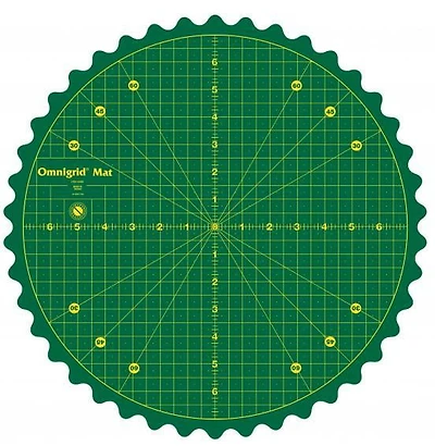Omnigrid 360 Rotating Self-Healing Cutting Mat, 14"