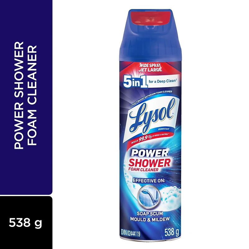 LYSOL® Puissant Mousse Nettoyante Pour La Douche 538g