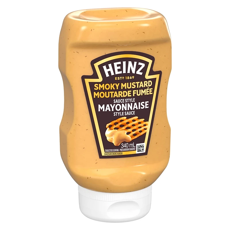 Sauce Mayonnaise Style Moutarde Fumée, Bouteille