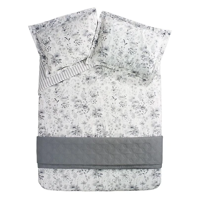 hometrends 4 Piece Comforter & Quilt Set