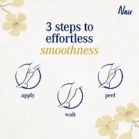 Nair Cire De Résine Allant Au Micro-Ondes Cire Divine Pour Les Jambes Et Le Corps Avec Fleur De Cerisier Japonais Et Huile De Son De Riz, 400g
