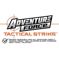 Adventure Force Tactical Strike 50 recharge ronde avec pochette de stockage de munitions 50 recharge ronde avec pochette pour munitions