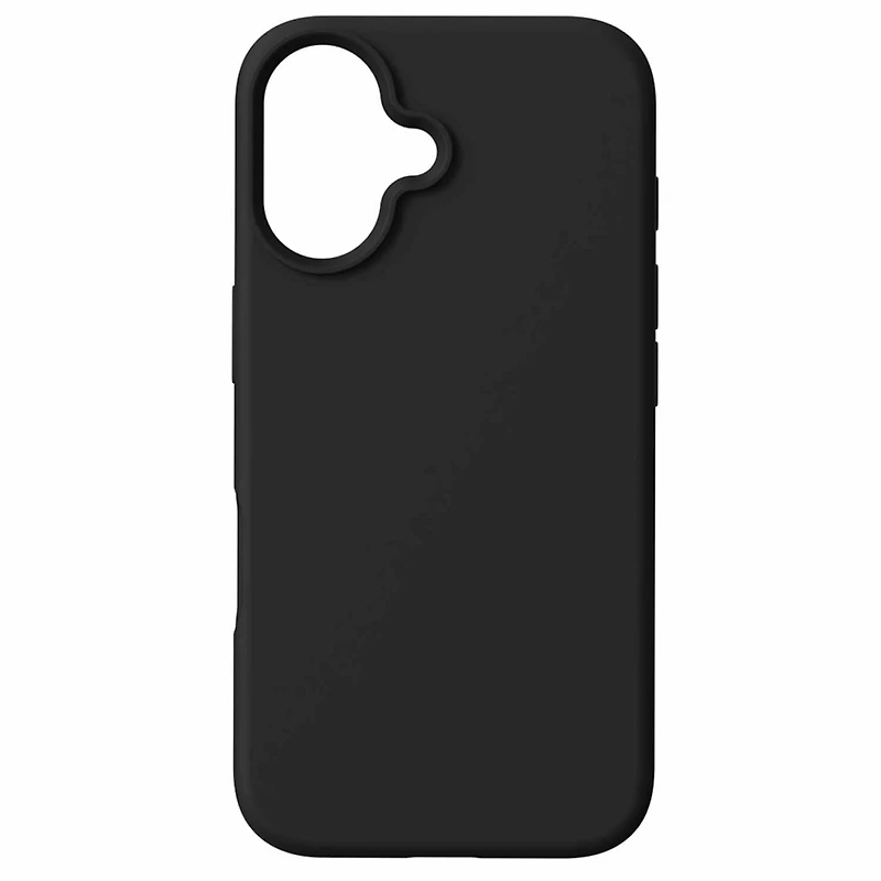 Blu Element Étui en Silicone avec MagSafe Noir pour iPhone 16