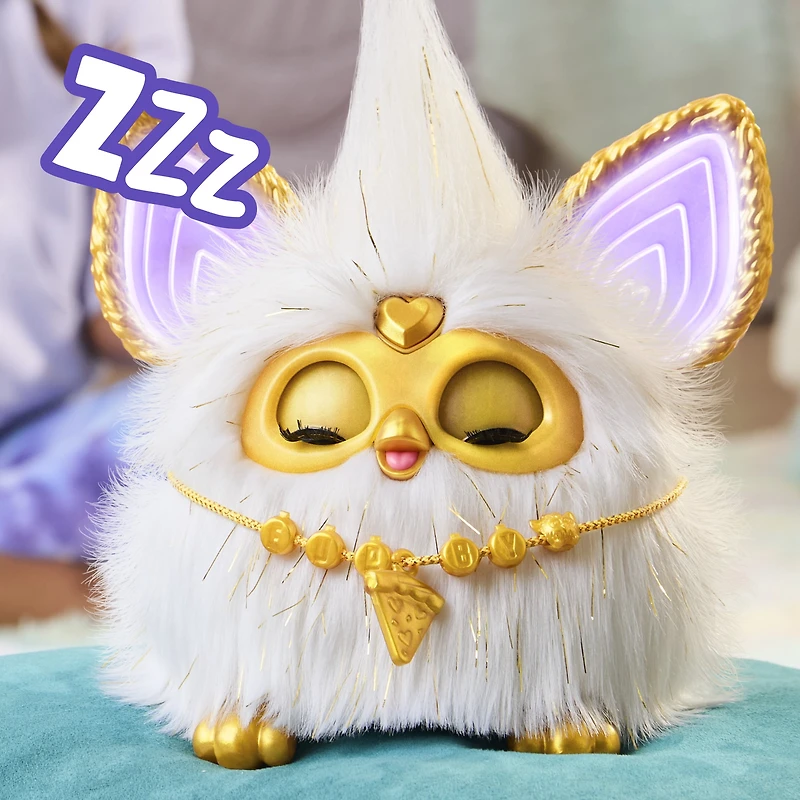 Furby Gold Glam Interactive Plush Toy - French Version