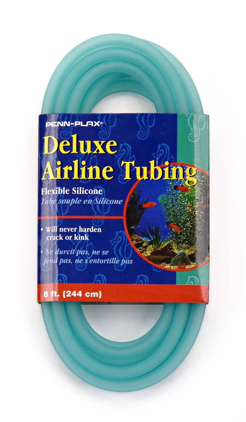 Penn-Plax Deluxe Aquarium Air Line Tubing, Aquarium tubing
