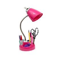 Lampe de bureau feux de la rampe organiseur Flossy avec base Susan paresseuse à sortie de charge
