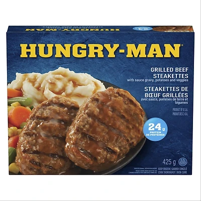 Hungry-Man® Steakette de boeuf grillée 425g