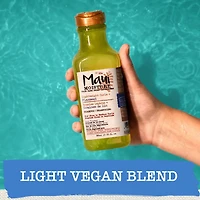 Maui Moisture Shampooing Boucles légères + Graines de lin, sans parabènes ni silicone 385 ml