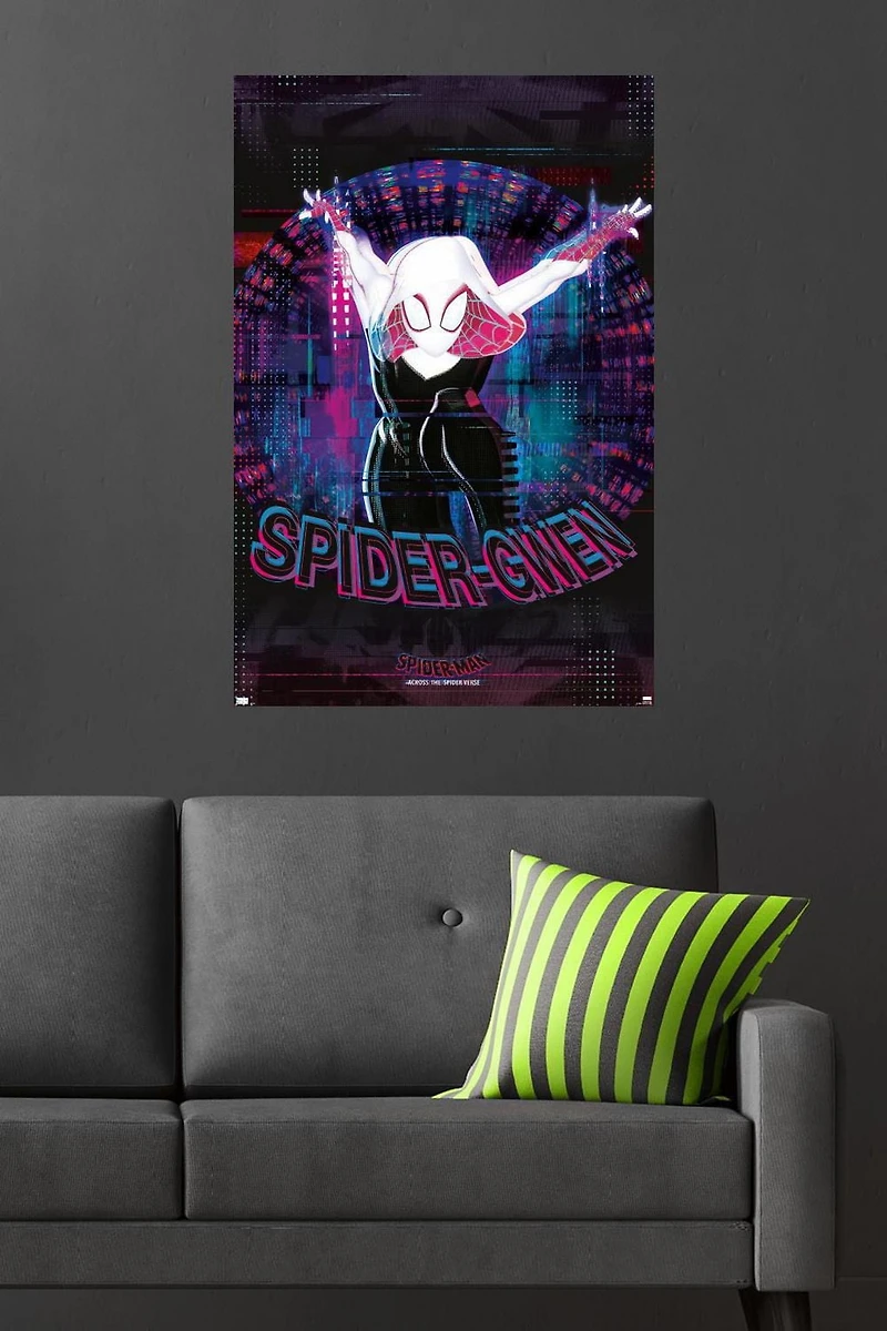 Marvel Spider-Man: Across the Spider-Verse - Spider-Gwen Wall Poster, 22.375" x 34"