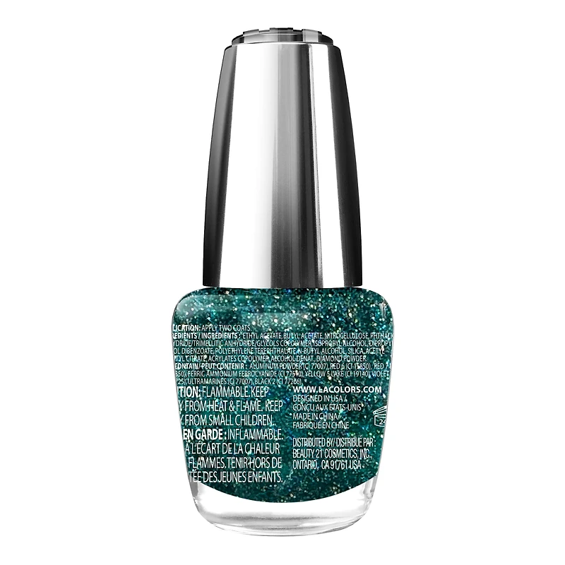 DIAMOND CRUSH NAIL POLISH - AURORA SKY, 13 ML