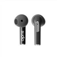 Sudio N2 Wireless Earbuds Black – Open-Ear Design