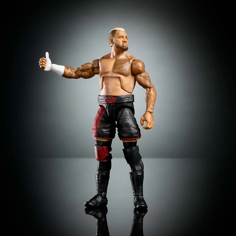 WWE-Grands Champions Solo Sikoa Collection Élite-Coffret