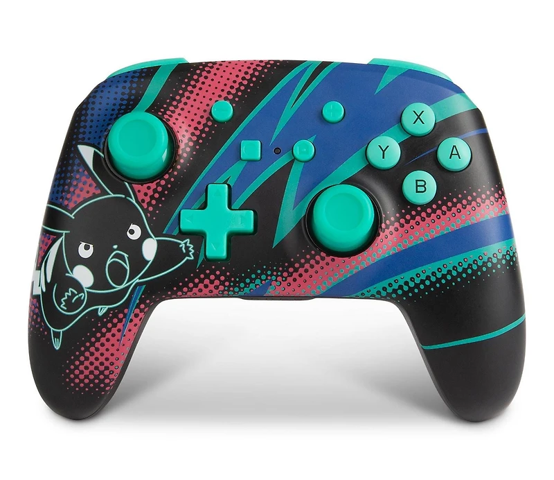 Manette sans fil améliorée Pokémon pour Nintendo Switch, Pikachu Neon