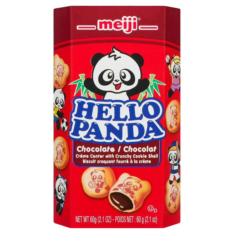 Meiji Hello Panda Cookies - Chocolate, 60 g