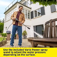 Nettoyeur haute pression électrique horizontal Kärcher K 2