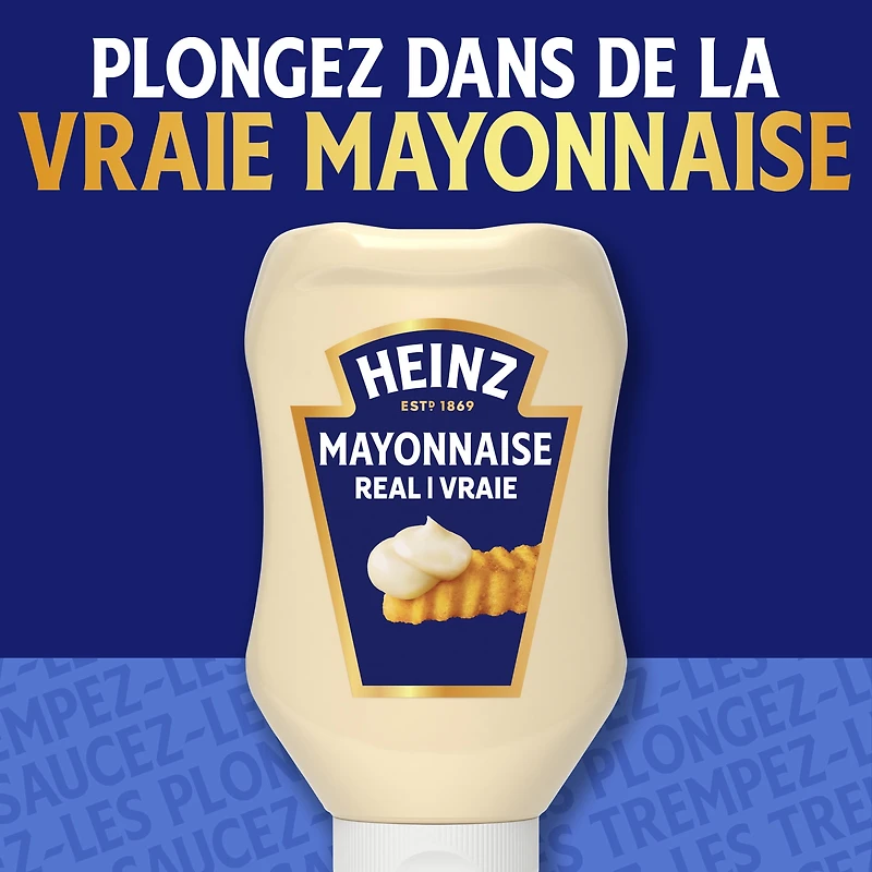Heinz Real Mayonnaise, 675 mL Bottle, 675mL