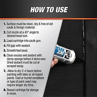 DYNAFLEX 230® Scellant élastomère de première qualité Noir Dynaflex 230, Scellant, Noir, 300 ml