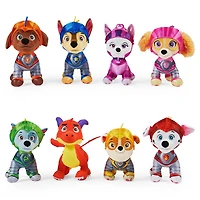 PAW Patrol, Rescue Knights Rubble Stuffed Animal Plush Toy, 8-inch, Kids Toys for Ages 3 and up