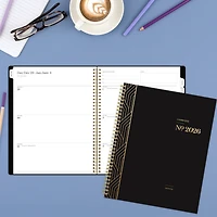 Agenda hebdomadaire Cambridge Workstyle Classic Black 2026, grand format Agenda