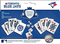 Masterpieces Puzzle Company Toronto Blue Jays Deux Jeux De Cartes À Jouer Et Ensemble De Dés
