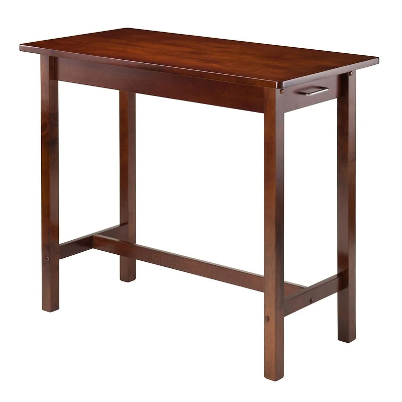 Winsome - Sally 3Pc Breakfast table & saddle stools