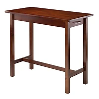 Winsome - Sally 3Pc Breakfast table & saddle stools