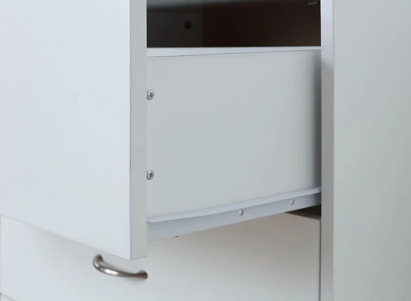 Mainstays Commode à 3 Tirois Blanc