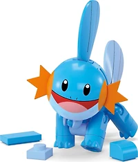 MEGA Pokemon Mudkip Building Toy Kit, Poseable Action Figure (31 Pieces) for Kids