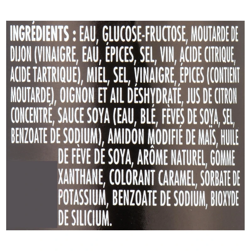 MIEL DIJON MARINADE CLUB HOUSE LG MRND MIEL DIJON