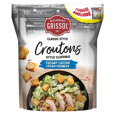 Boulangerie Grissol Classic Style Croutons Creamy Caesar, Dare
