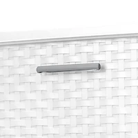 Grand chariot tissé Sterilite de 3 tiroirs 1 chacune