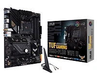 Carte mère ASUS TUF Gaming B550-PLUS WiFi II AMD AM4 ATX – PCIe 4.0, WiFi 6, LAN 2.5Gb, USB 3.2, RGB, Aura Sync