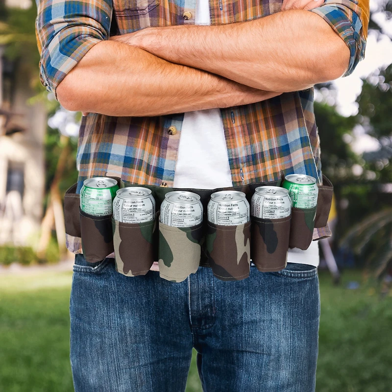 Perfect Solutions Ceinturon Pour 6 Boissons - Camo