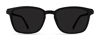 Bio Eyes Mens Prescription Eyeglasses, Heath, Black Gray Gradient, 53-18-145