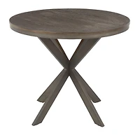 X Pedestal Table by LumiSource