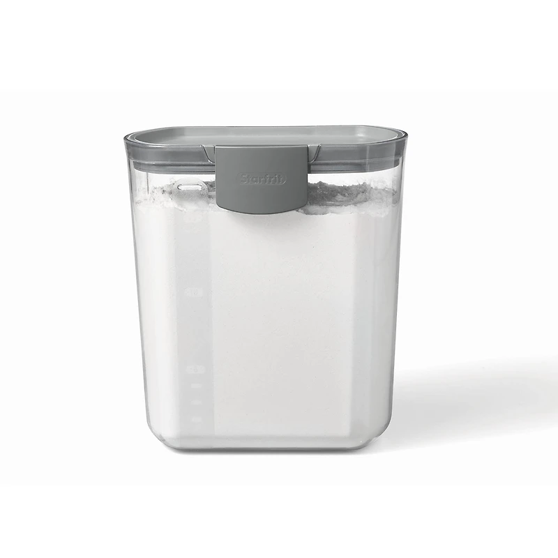 Starfrit ProKeeper Contenant pour Farine avec Niveleur, Mesures graduées, Capacité de 2.7kg/6lb, Étanche à l'air Contenant