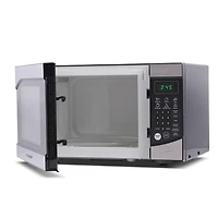 Micro-ondes COMMERCIAL CHEF de 0,9 pi3 avec 10 niveaux de puissance, micro-ondes de comptoir avec minuterie et menu tactile rapide, acier inoxydable