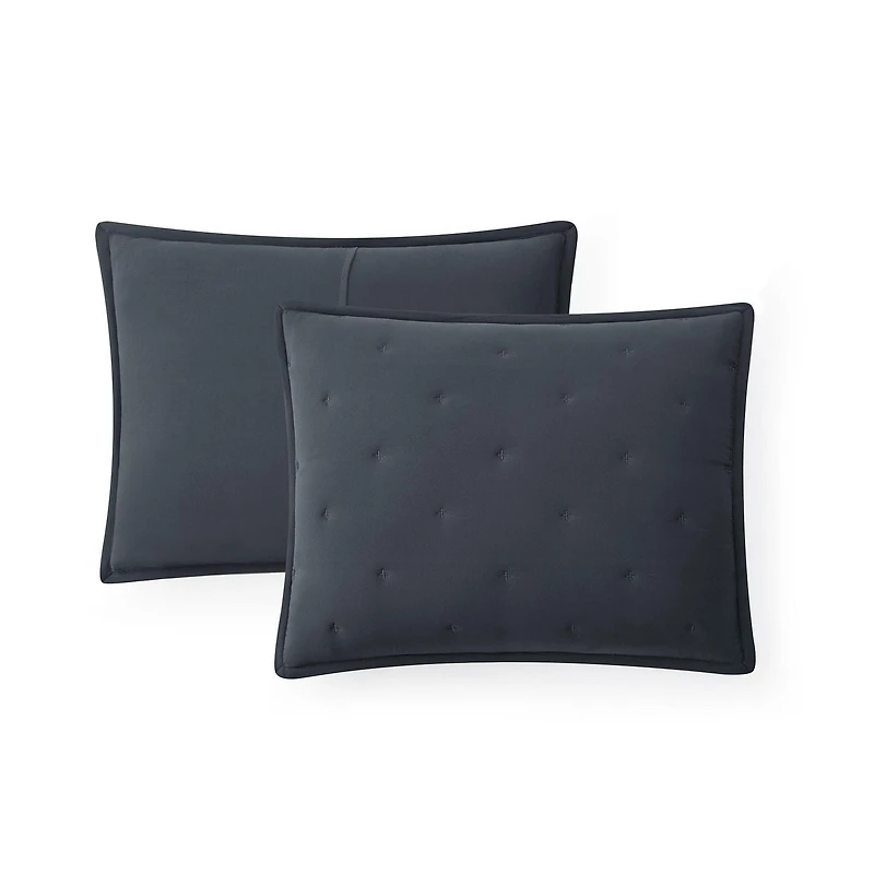 Mainstays 3-Piece Comforter Set, Greystone, Double Queen, Double Queen