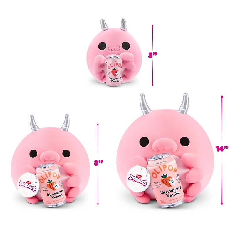 Snackles Licensed Series 3 14-inch Plush (MILLIE) by ZURU, Plush with License Snack Brand Accessory