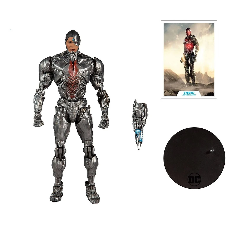 McFarlane Toys - DC Multiverse - Justice League Movie - Cyborg 7 Inch Action Figure