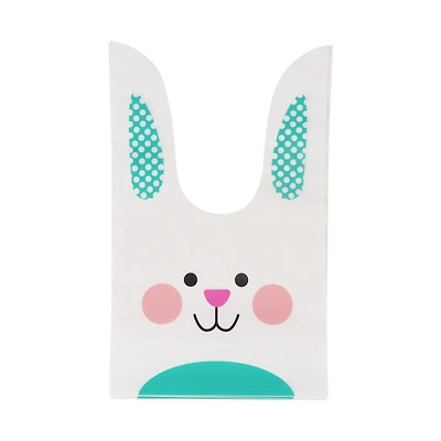 Way to Celebrate! 8 Bunny Treat Bag, Novelty, PEVA, 8 Pieces