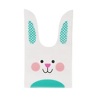 Way to Celebrate! 8 Bunny Treat Bag, Novelty, PEVA, 8 Pieces
