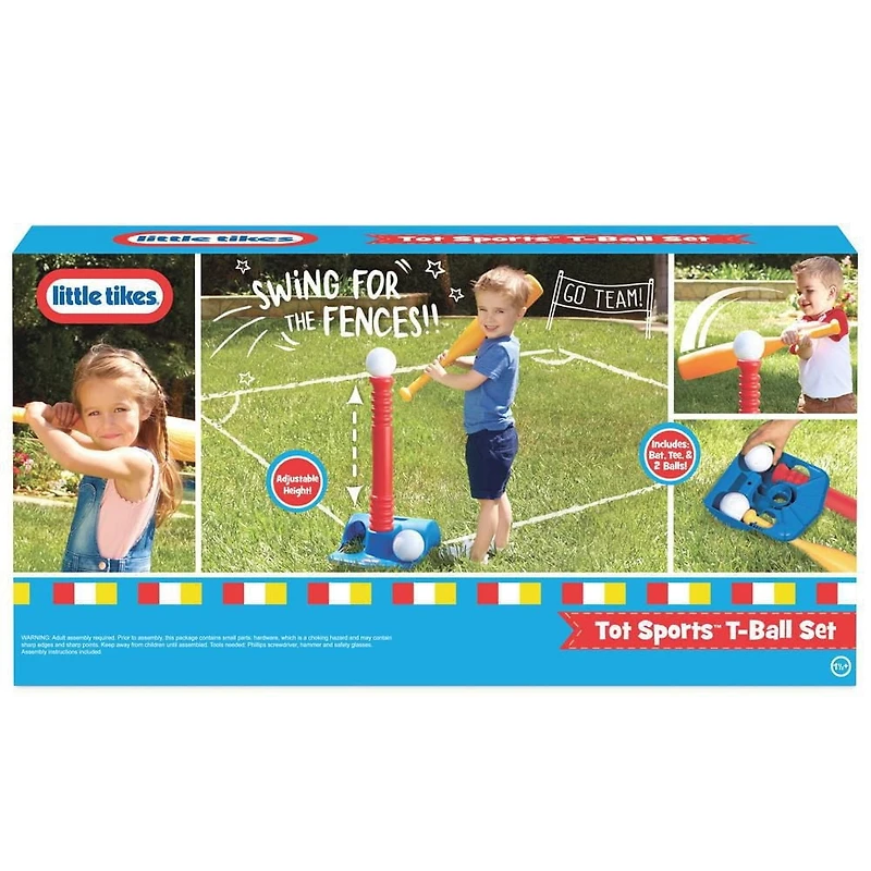 Little Tikes TotSports T-Ball Set, Red