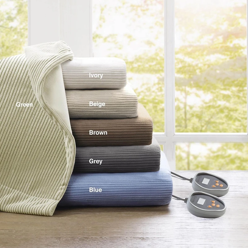 Couverture chauffante en polaire électrique Beautyrest