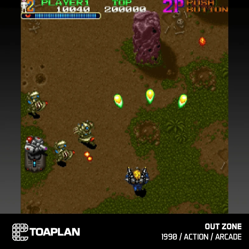 Cartouche Toaplan arcade 3
