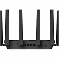 Cudy WR11000 Wi-Fi 7 IEEE 802.11 a/b/g/n/ac/ax/be Ethernet Wireless Router - Tri Band - 2.40 GHz ISM Band - 5 GHz UNII Band - 6 x Antenna(6 x External) - 1.33 GB/s Wireless Speed - 4 x Network Port