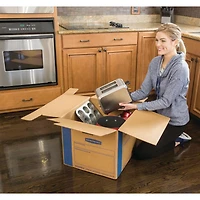 Bankers Box SmoothMove Prime Moving Boxes - Medium, 8 pack