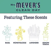 Mrs. Meyer's® Clean Day Savons pour les mains - Parfum de Basilic